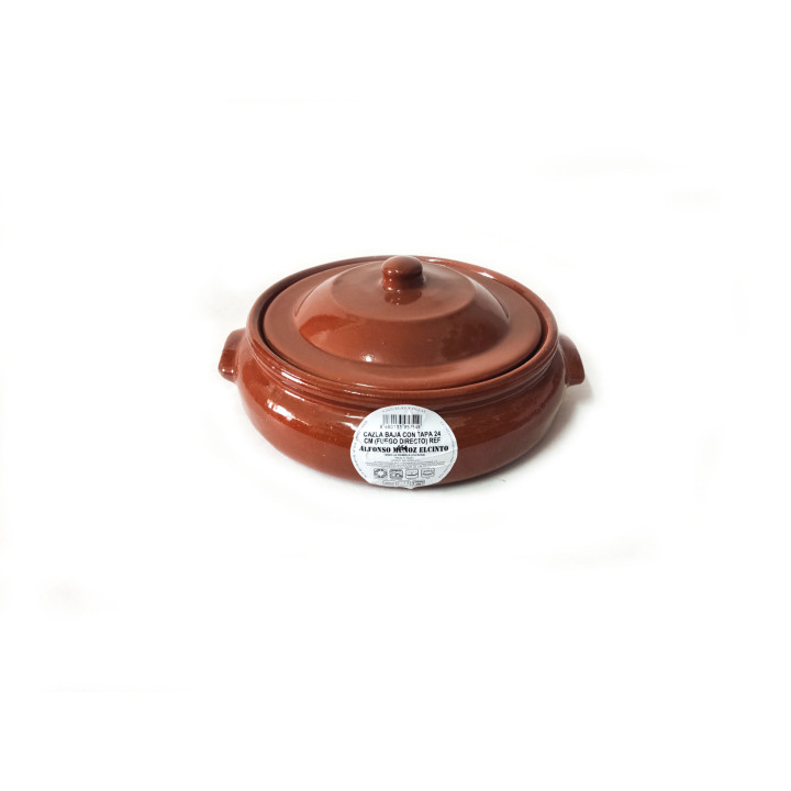 Cazuela con tapa de 24cm