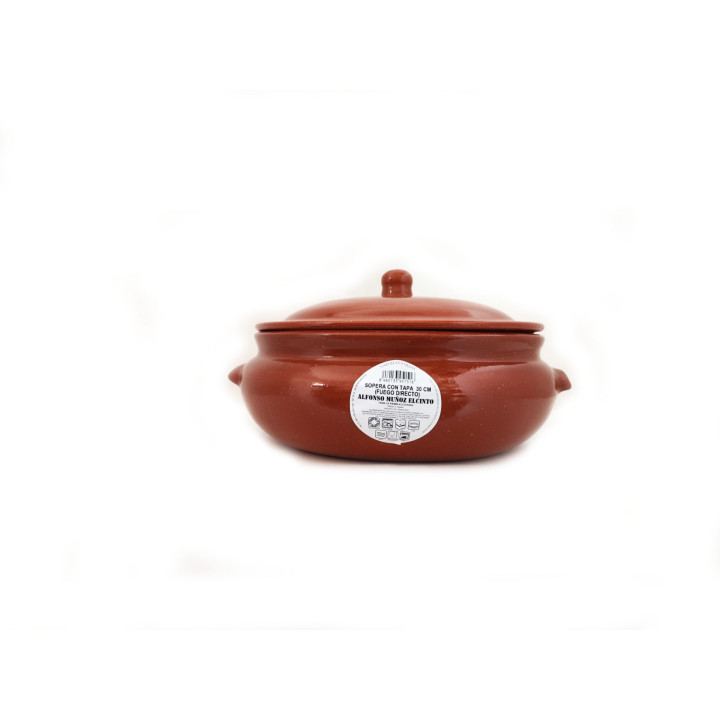 Sopera con tapa de 30cm